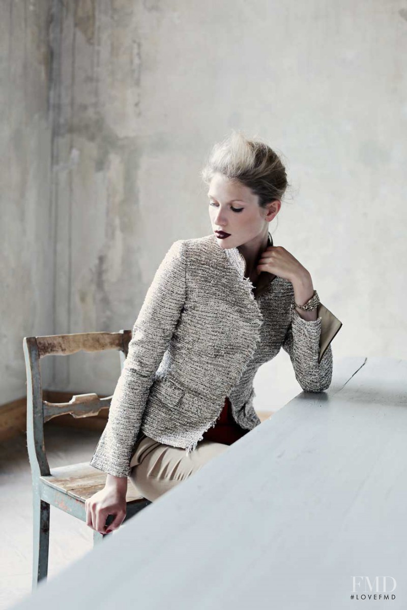 Alice Muller featured in  the Barbara Lohmann lookbook for Autumn/Winter 2012