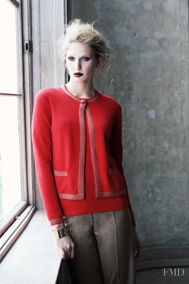 Alice Muller featured in  the Barbara Lohmann lookbook for Autumn/Winter 2012