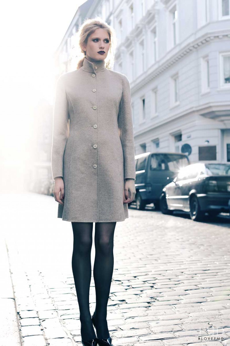 Alice Muller featured in  the Barbara Lohmann lookbook for Autumn/Winter 2012