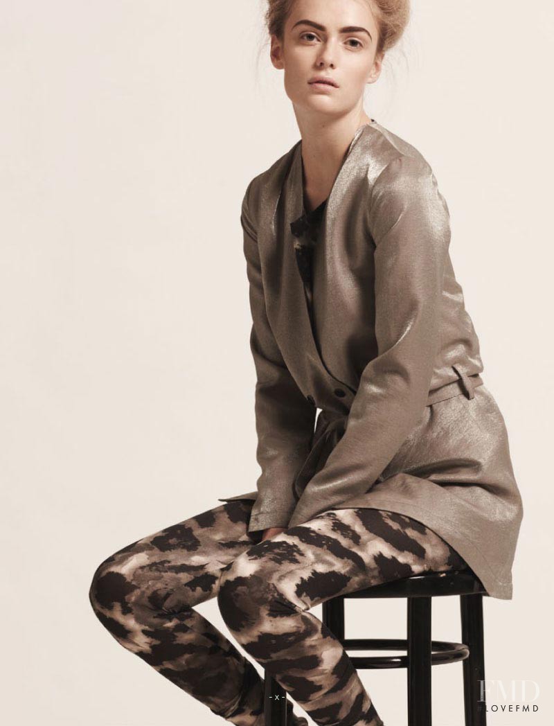 Anne Katrine Sibbersen featured in  the Won Hundred (RETAILER) Falling Apart lookbook for Autumn/Winter 2011