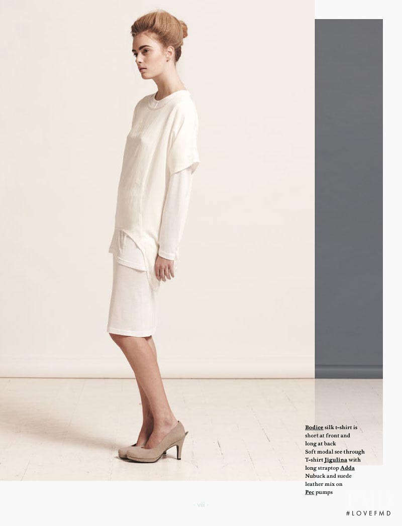 Anne Katrine Sibbersen featured in  the Won Hundred (RETAILER) Falling Apart lookbook for Autumn/Winter 2011