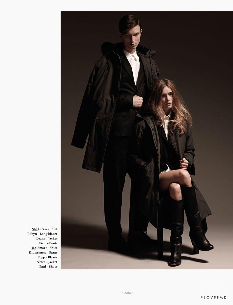 Anne Katrine Sibbersen featured in  the Won Hundred (RETAILER) I Am You lookbook for Autumn/Winter 2011