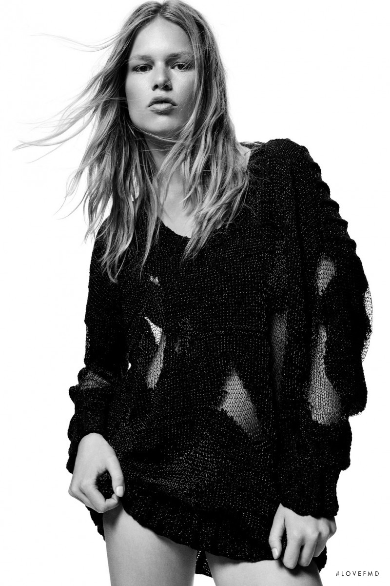 Anna Ewers featured in  the Alexander Wang 10th Anniversary Capsual Collection advertisement for Autumn/Winter 2015