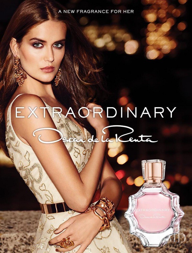 Oscar de la Renta \'Extraordinary\' Fragrance advertisement for Pre-Fall 2015