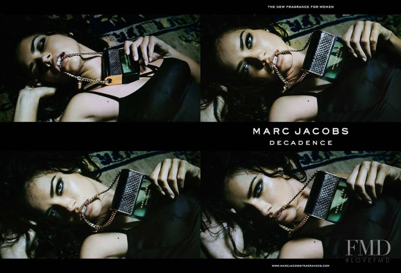Adriana Lima featured in  the Marc Jacobs Beauty Decadence Perfume advertisement for Autumn/Winter 2015