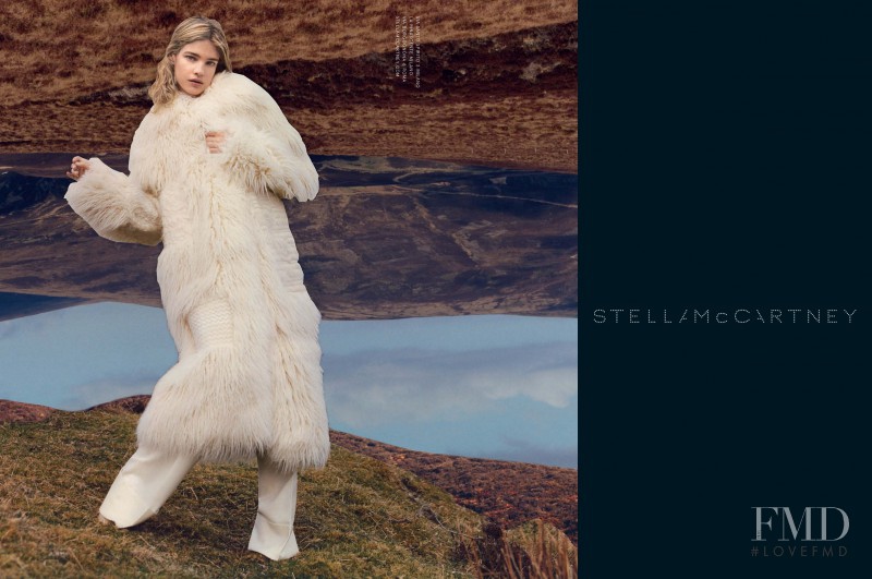 Natalia Vodianova featured in  the Stella McCartney advertisement for Autumn/Winter 2015