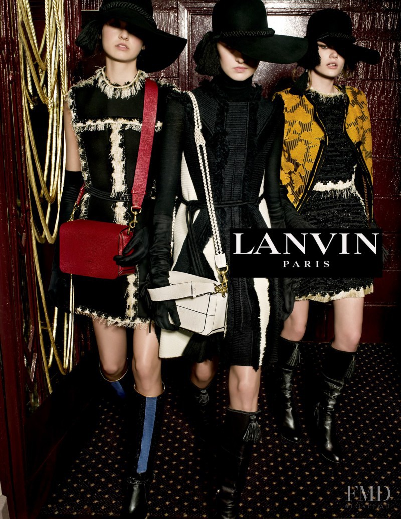 Baylee Soles featured in  the Lanvin advertisement for Autumn/Winter 2015
