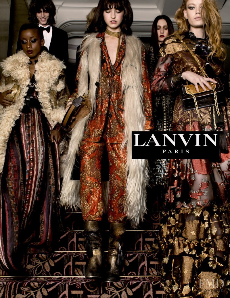 Baylee Soles featured in  the Lanvin advertisement for Autumn/Winter 2015