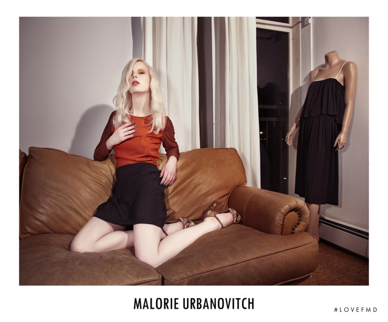 Malorie Urbanovitch advertisement for Spring/Summer 2012