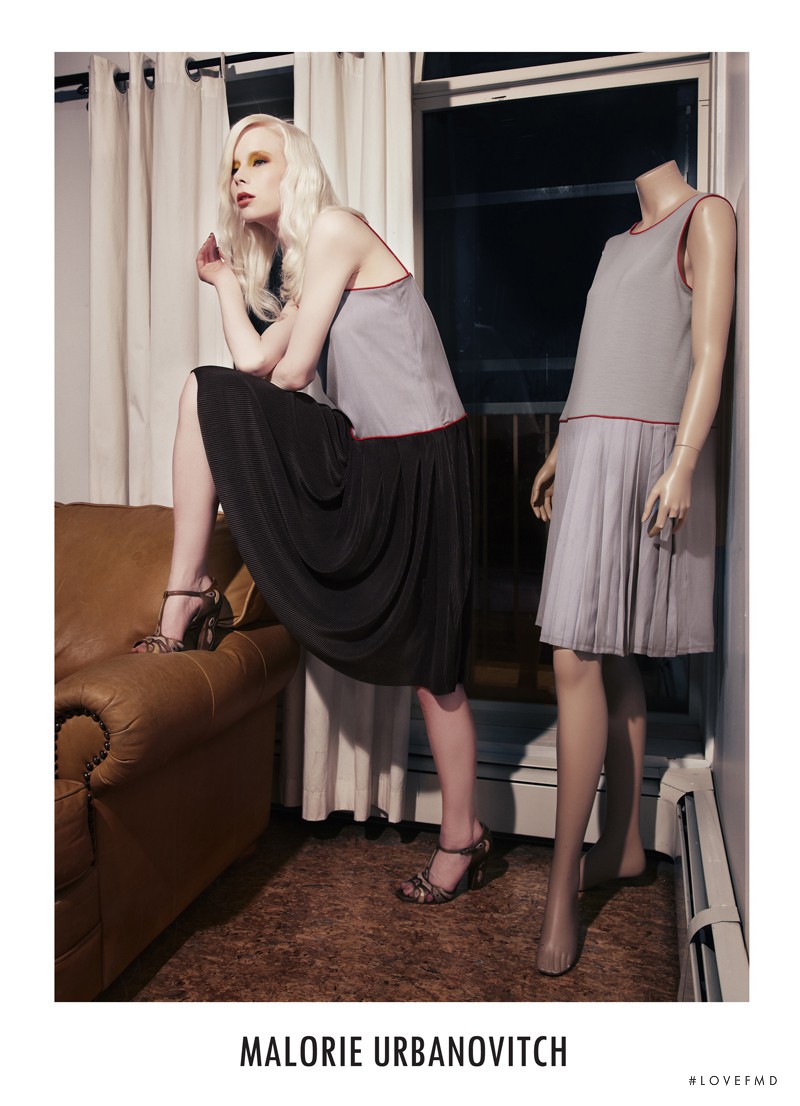 Malorie Urbanovitch advertisement for Spring/Summer 2012