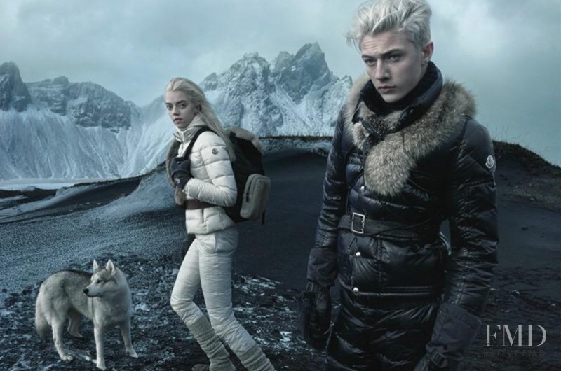 Pyper America Smith featured in  the Moncler advertisement for Autumn/Winter 2015