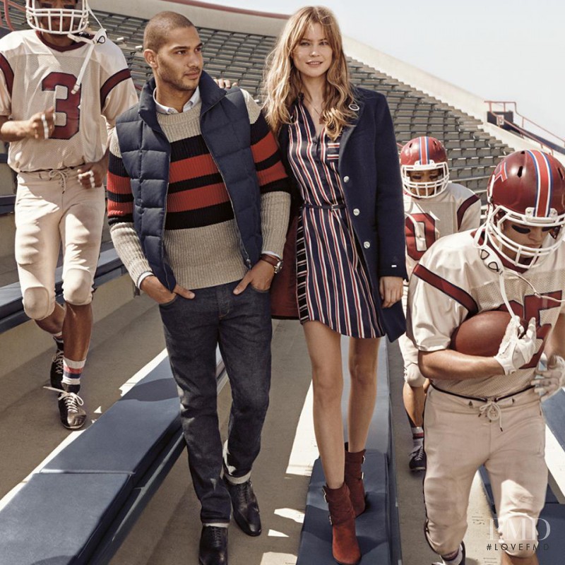 Behati Prinsloo featured in  the Tommy Hilfiger advertisement for Autumn/Winter 2015