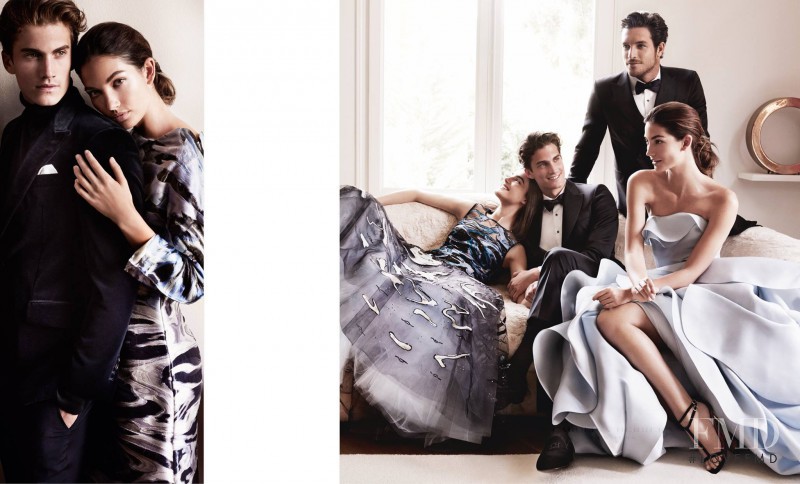 Blanca Padilla featured in  the Carolina Herrera advertisement for Autumn/Winter 2015