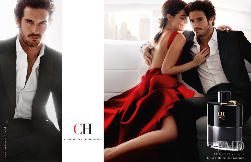 Lily Aldridge featured in  the CH Carolina Herrera CH Frangrance advertisement for Autumn/Winter 2015