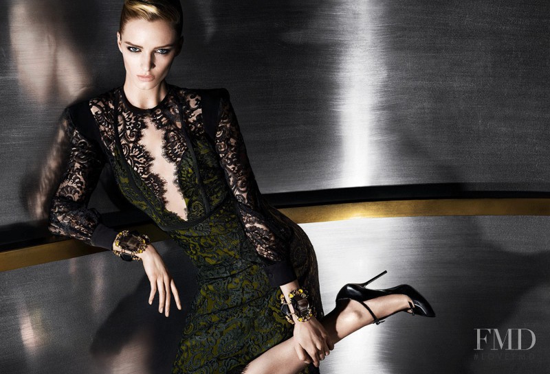 Daria Strokous featured in  the Gucci advertisement for Pre-Fall 2013