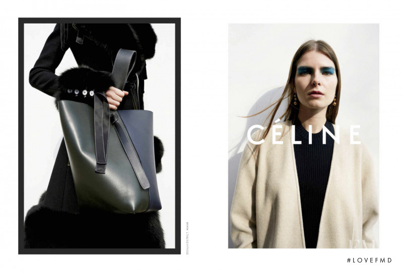 Gaby Loader featured in  the Celine advertisement for Autumn/Winter 2015