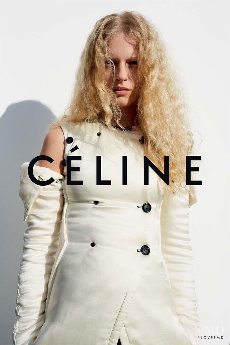 Frederikke Sofie Falbe-Hansen featured in  the Celine advertisement for Autumn/Winter 2015