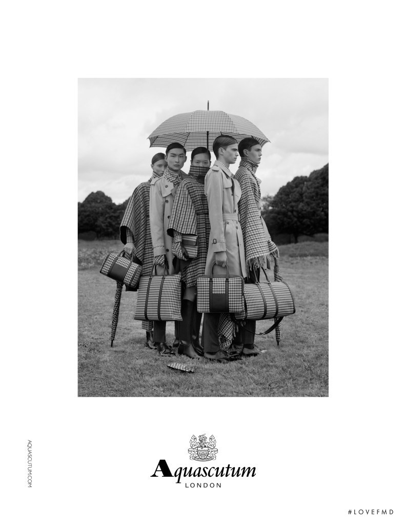 Aquascutum advertisement for Autumn/Winter 2015