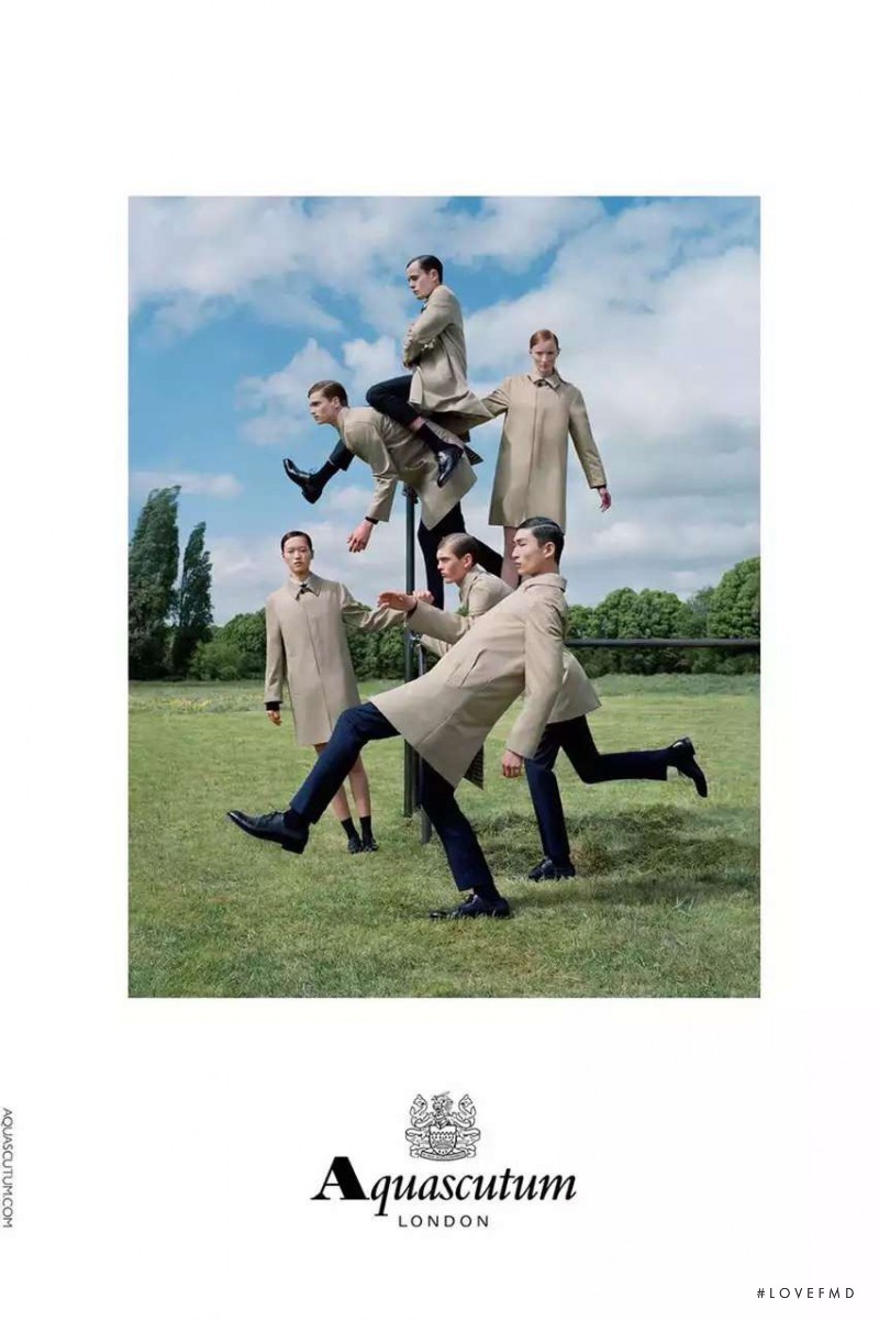 Aquascutum advertisement for Autumn/Winter 2015