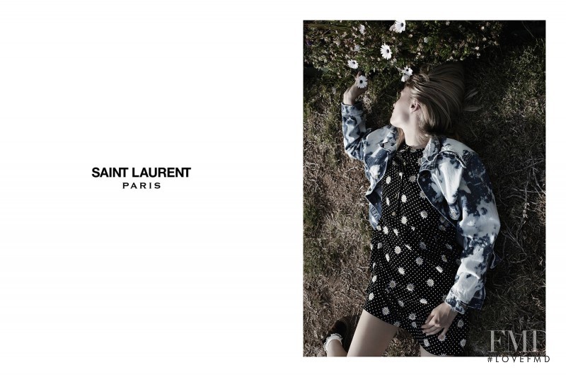 Saint Laurent advertisement for Spring/Summer 2016