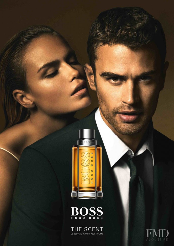 Natasha Poly featured in  the Hugo Boss \'The Scent\' Fragrance advertisement for Autumn/Winter 2015