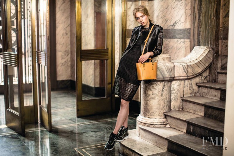 Astrid Eika featured in  the Prune advertisement for Autumn/Winter 2015