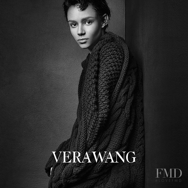 Binx Walton featured in  the Vera Wang advertisement for Autumn/Winter 2015