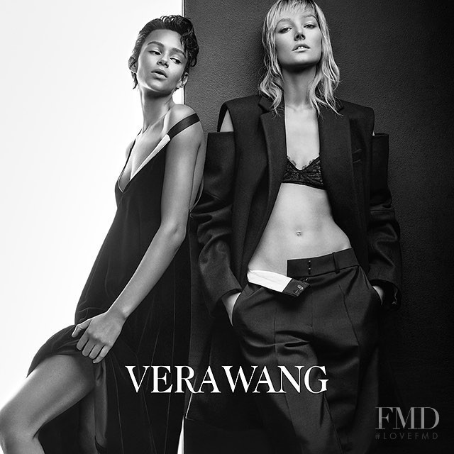 Binx Walton featured in  the Vera Wang advertisement for Autumn/Winter 2015