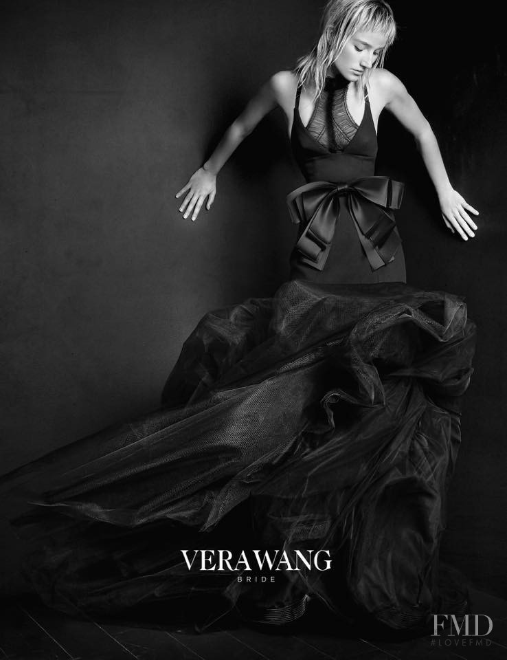 Joséphine Le Tutour featured in  the Vera Wang Bridal House advertisement for Autumn/Winter 2015