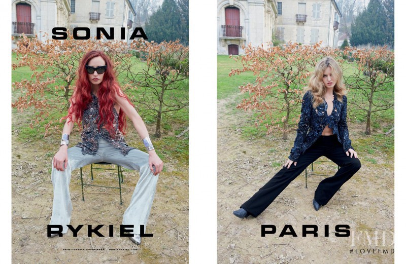 Georgia May Jagger featured in  the Sonia Rykiel advertisement for Autumn/Winter 2015