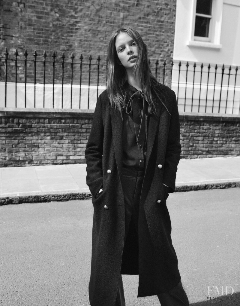 Daniela Witt featured in  the Zara TRF advertisement for Autumn/Winter 2015