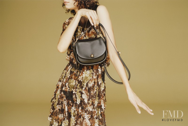 Mica Arganaraz featured in  the Zara advertisement for Autumn/Winter 2015