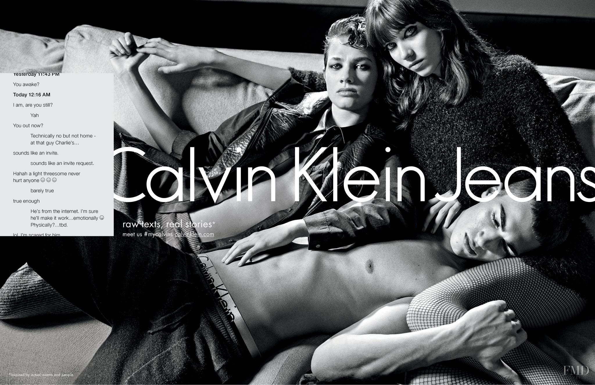 Calvin klein jeans threesome ad