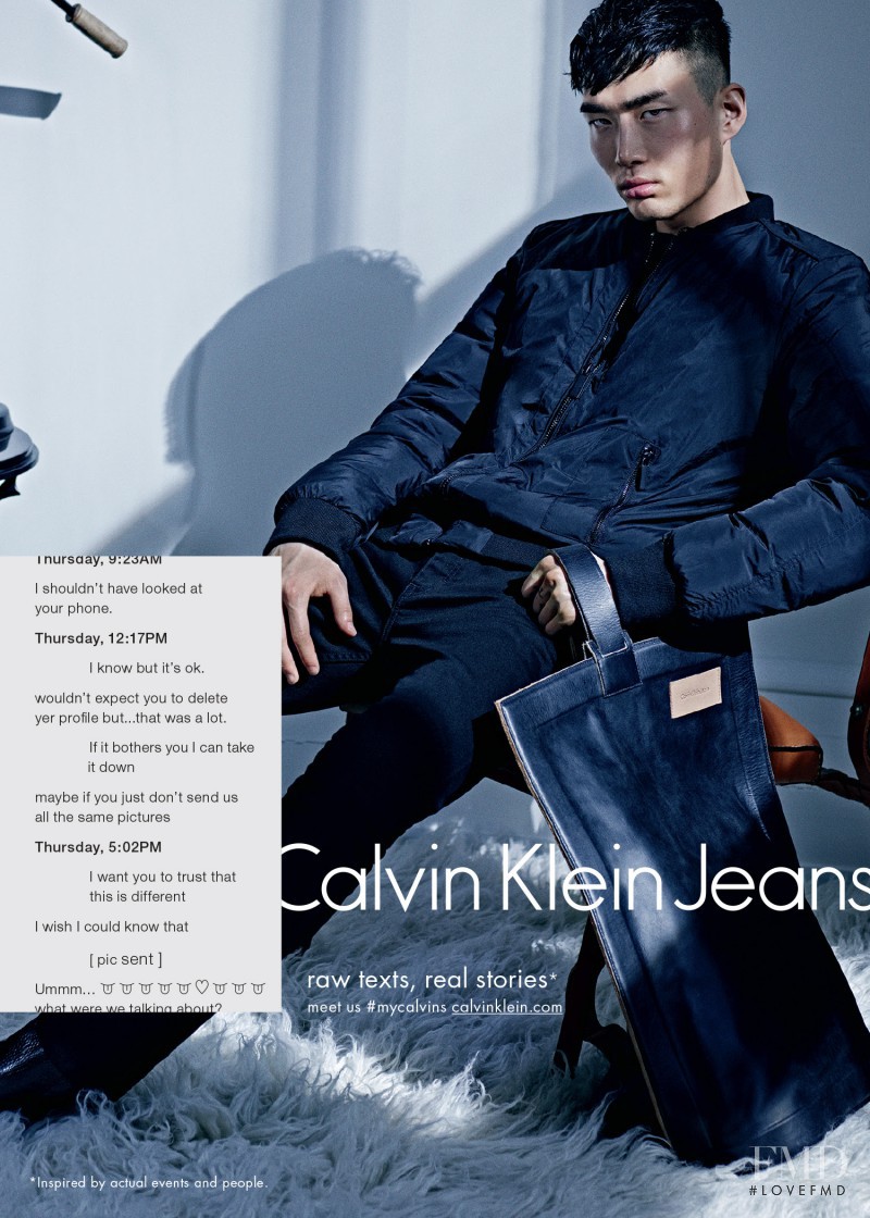 Calvin Klein Jeans advertisement for Autumn/Winter 2015