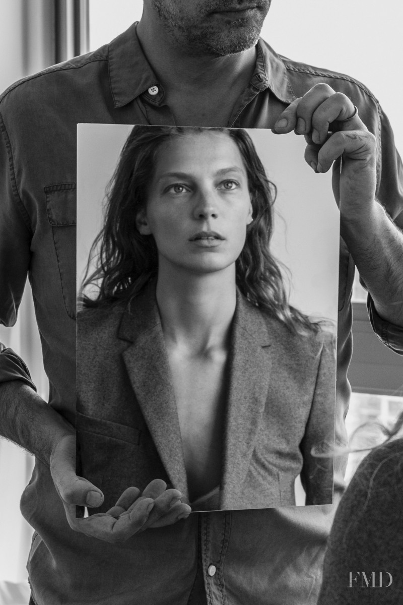 Daria Werbowy featured in  the Equipment advertisement for Autumn/Winter 2015