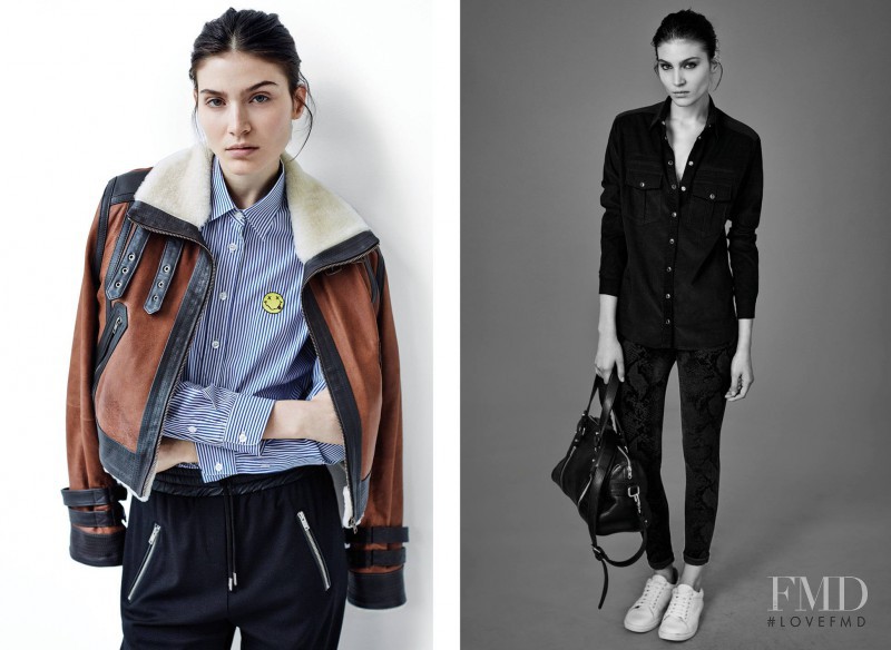 Giuliana Caramuto featured in  the AY NOT DEAD lookbook for Autumn/Winter 2015