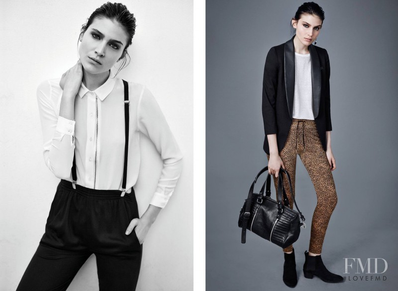 Giuliana Caramuto featured in  the AY NOT DEAD lookbook for Autumn/Winter 2015