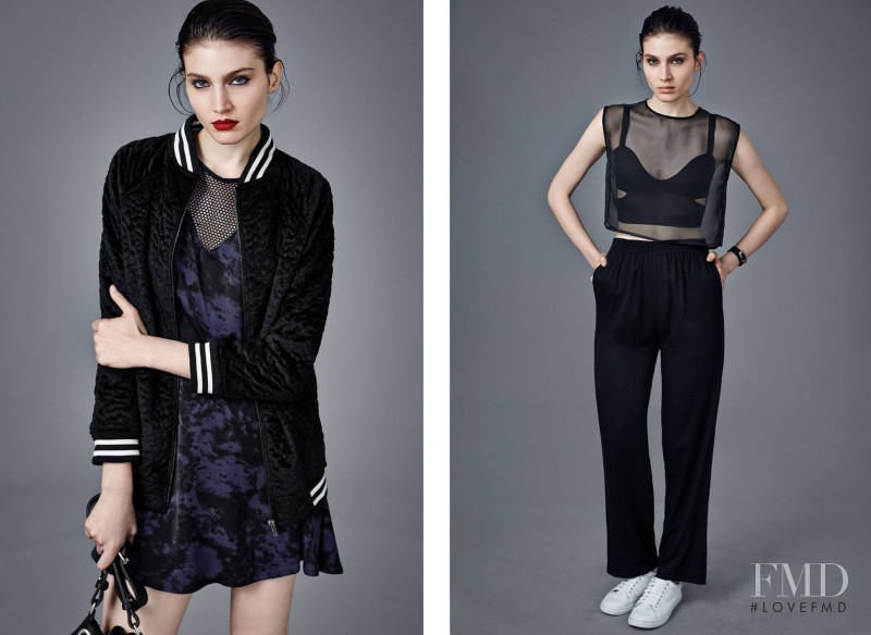 Giuliana Caramuto featured in  the AY NOT DEAD lookbook for Autumn/Winter 2015