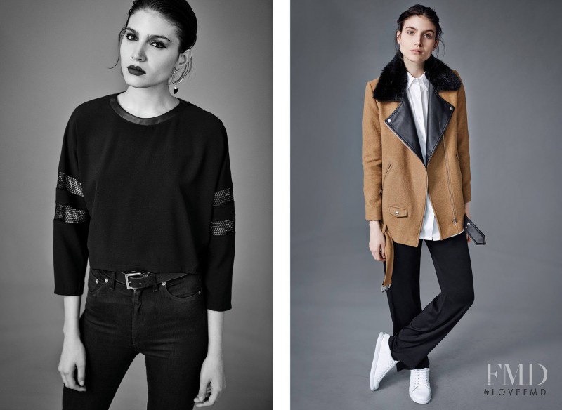 Giuliana Caramuto featured in  the AY NOT DEAD lookbook for Autumn/Winter 2015