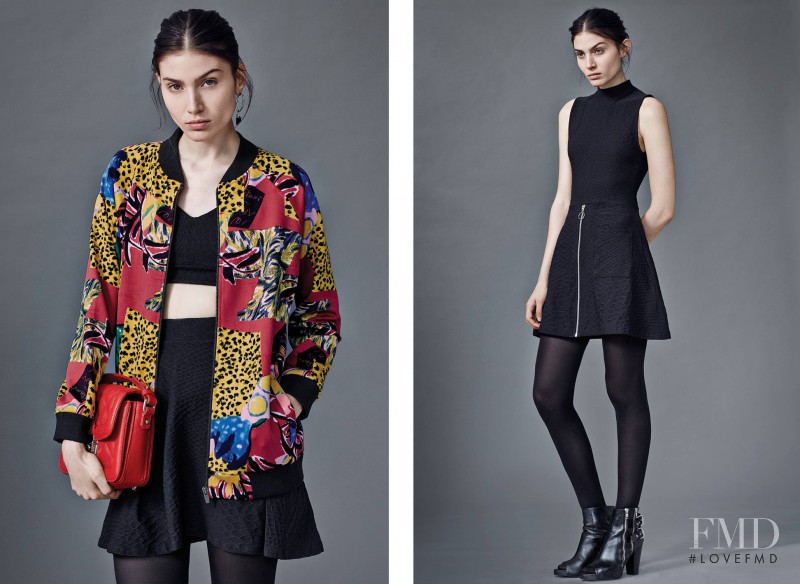 Giuliana Caramuto featured in  the AY NOT DEAD lookbook for Autumn/Winter 2015