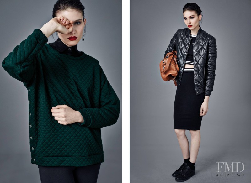 Giuliana Caramuto featured in  the AY NOT DEAD lookbook for Autumn/Winter 2015