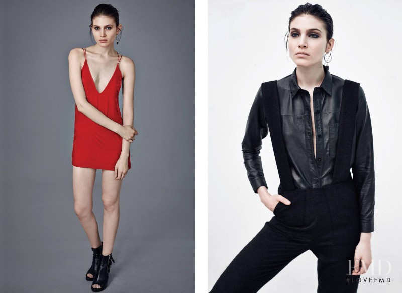 Giuliana Caramuto featured in  the AY NOT DEAD lookbook for Autumn/Winter 2015