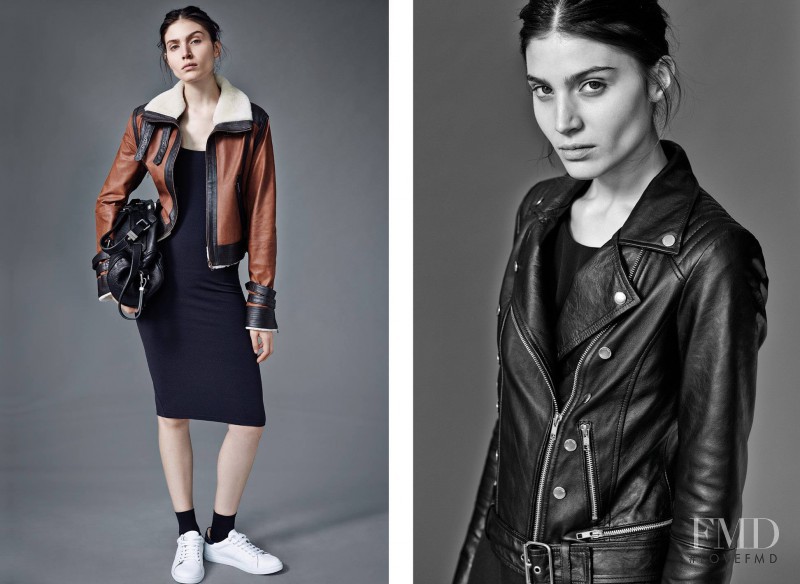 Giuliana Caramuto featured in  the AY NOT DEAD lookbook for Autumn/Winter 2015