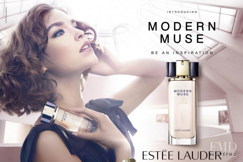 Arizona Muse featured in  the Estée Lauder \'Modern Muse\' Fragrance advertisement for Pre-Fall 2013
