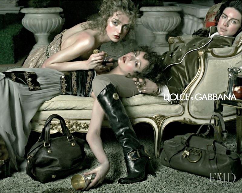 Caitriona Balfe featured in  the Dolce & Gabbana advertisement for Autumn/Winter 2006
