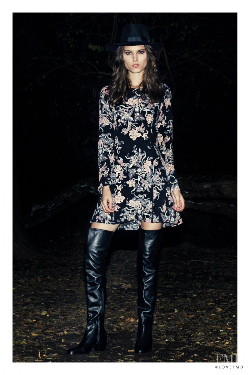 Milagros Margaria featured in  the Estancias Chiripa lookbook for Autumn/Winter 2015