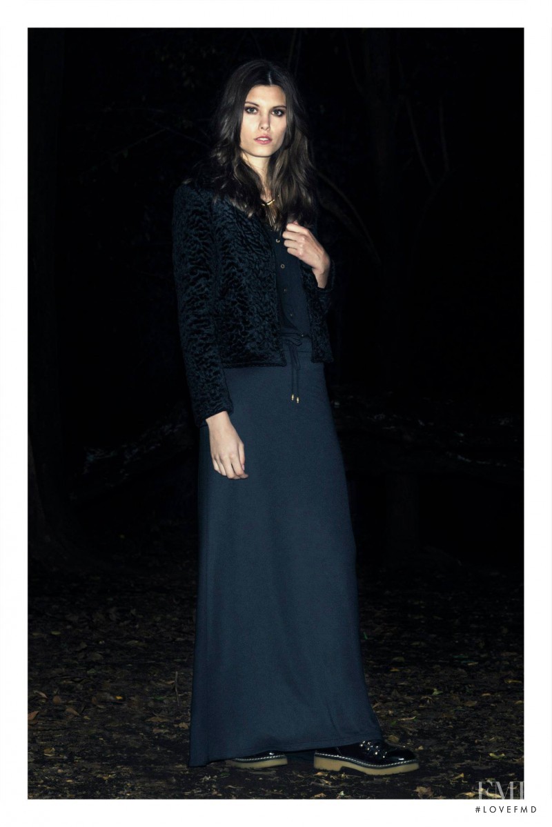 Milagros Margaria featured in  the Estancias Chiripa lookbook for Autumn/Winter 2015