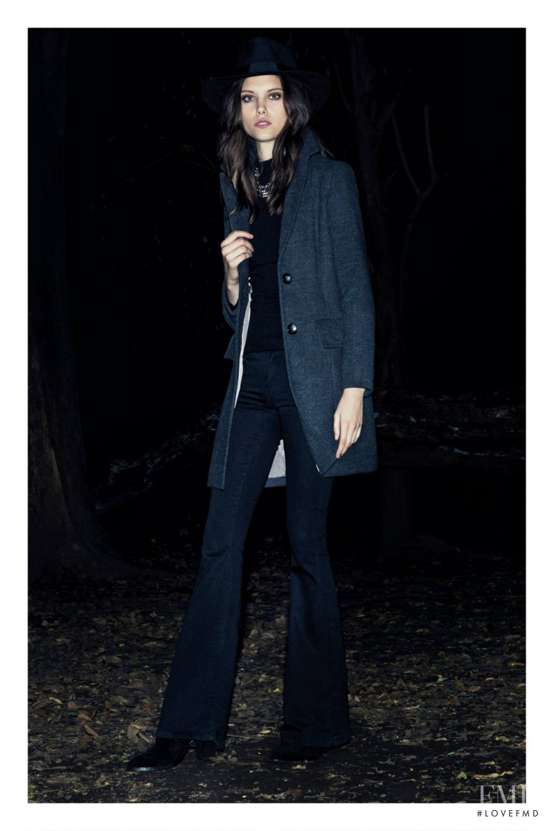 Milagros Margaria featured in  the Estancias Chiripa lookbook for Autumn/Winter 2015