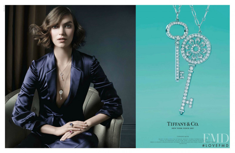 Arizona Muse featured in  the Tiffany & Co. advertisement for Spring/Summer 2013