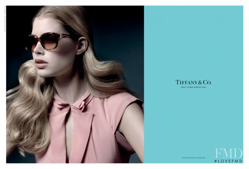 Doutzen Kroes featured in  the Tiffany & Co. advertisement for Spring/Summer 2013
